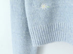 Effortless Embroidered Cardigan For Women