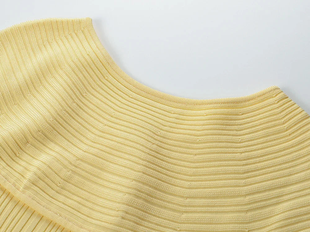 Lace Collar Splice Dress Slimming Fish Tail Gown