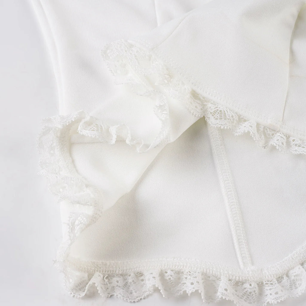 French Embroidered Flower Halter Corset Sexy Slim Top