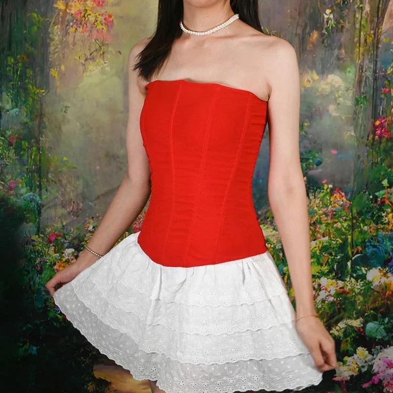 Corsets Women Sexy Sleeveless Breathable Mesh Zip Overbust Bustier Bodice