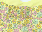 Floral Poplin Spaghetti Strap Top Flowy Lightweight Blouse