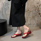 Elevated Water Resistant Flip Flops For Women Soft Sole Casual Slippers