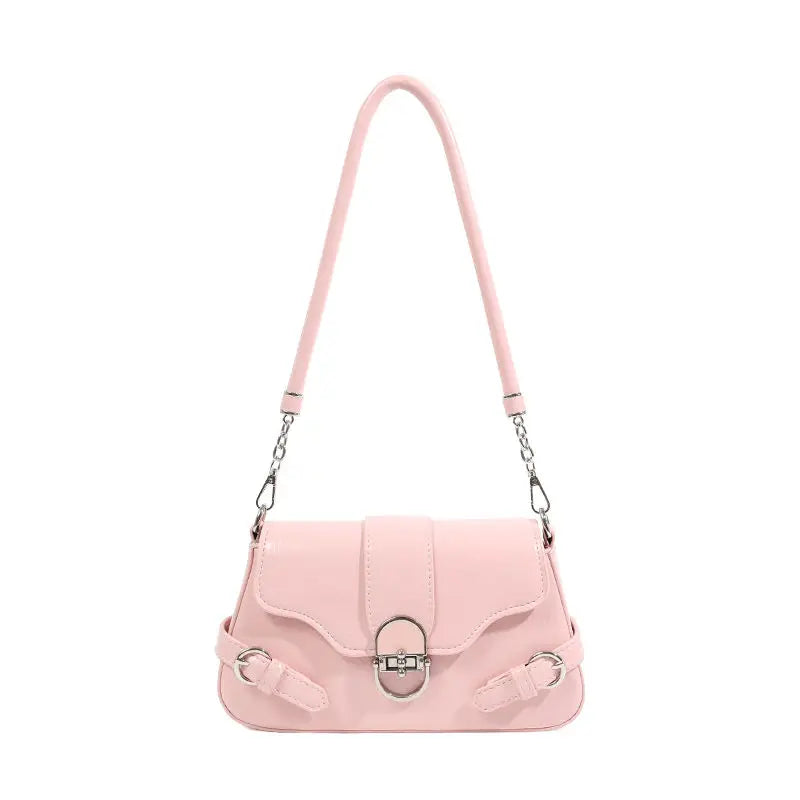 Whimsical Fairycore White Shoulder Bag With Butterfly Print Dreamy Harajuku Style Purse
