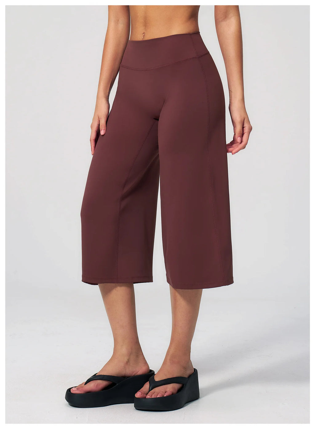 High Waist Wide Leg Yoga Pants For All Day Comfort