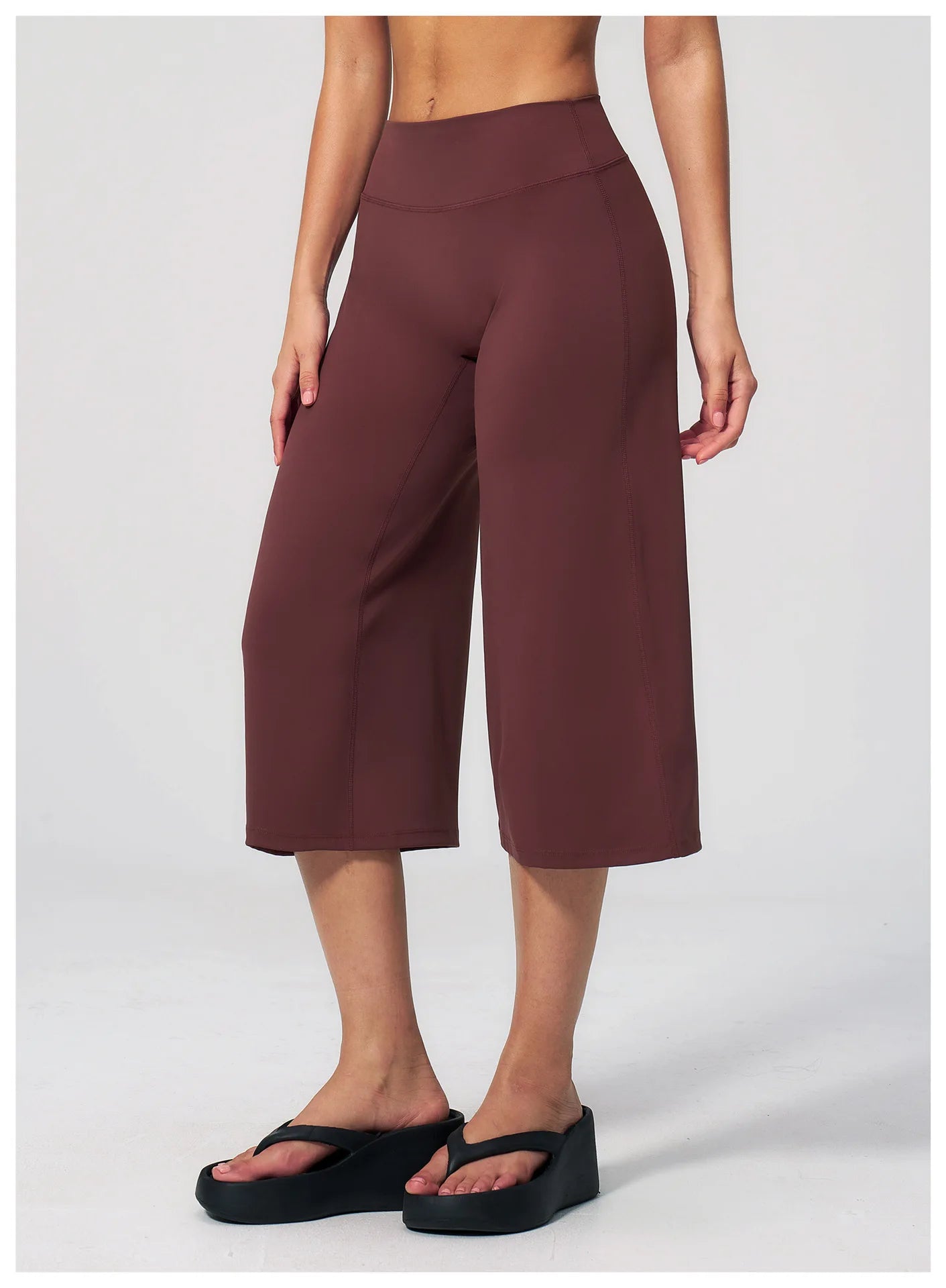 High Waist Wide Leg Yoga Pants For All Day Comfort