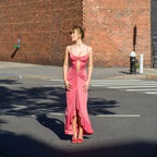 Dreamy Mermaid Evening Gown With Spaghetti Straps Elegant Floor Length Silhouette