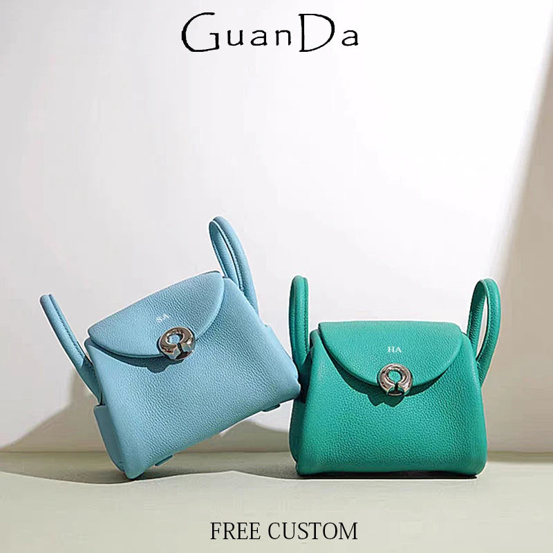 Luxury Genuine Leather Crossbody Bag