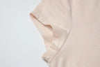 Turtleneck Crop Tank With Slit And Button Details