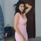 Pink Slip Dress Bodycon Cutout Corset Backless Mini Sleeveless