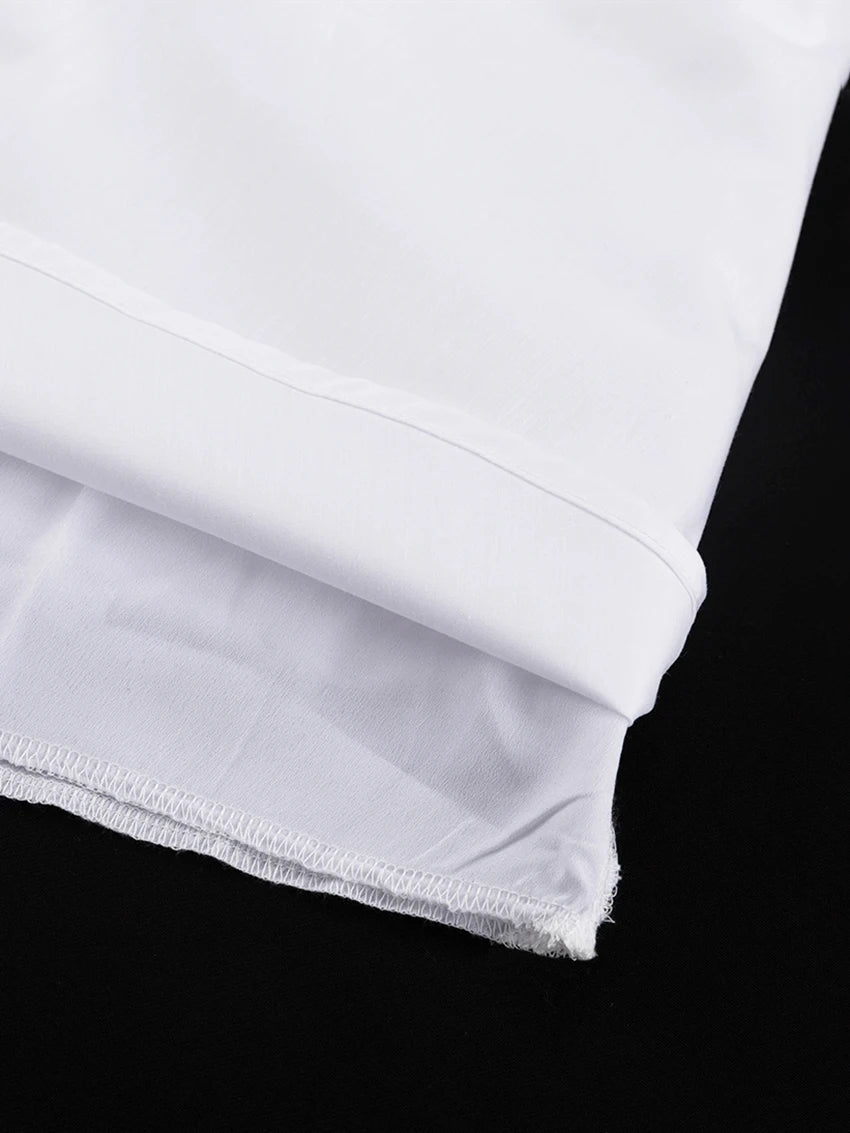 Ladies Sleepwear Spaghetti Strap Pajamas Square Collar Backless Ankle-Length Dress Nightie