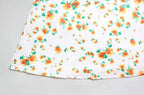 Floral Suspender Dress With Strapless