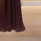 Chic Off-Shoulder Lace Dress And Knit Midi Set