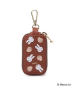Playful Kawaii Mitty Plush Keychain Bag with Embroidered Fur Design and Large Capacity Organizer
