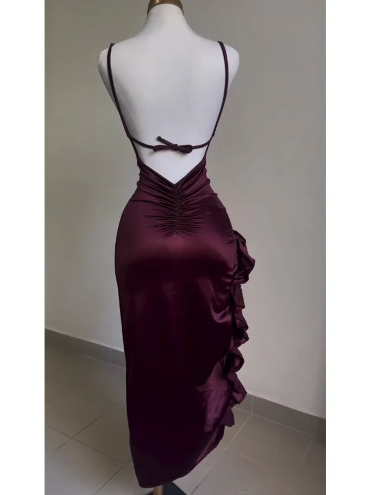 Glam Halter Dress