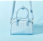 Playful Bunny Themed Crossbody Bag With Decorative Charm And Lightweight Design