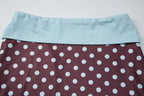 Polka Dot Strapless Vest Top And Color Block Two Piece Set For High Waist Summer Chic Bodycon Skirt Outfit