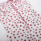 Floral Spaghetti Strap Maxi Dress With Lace Trim And Lace Up Detail