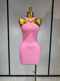 Backless Bodycon Bandage Dress