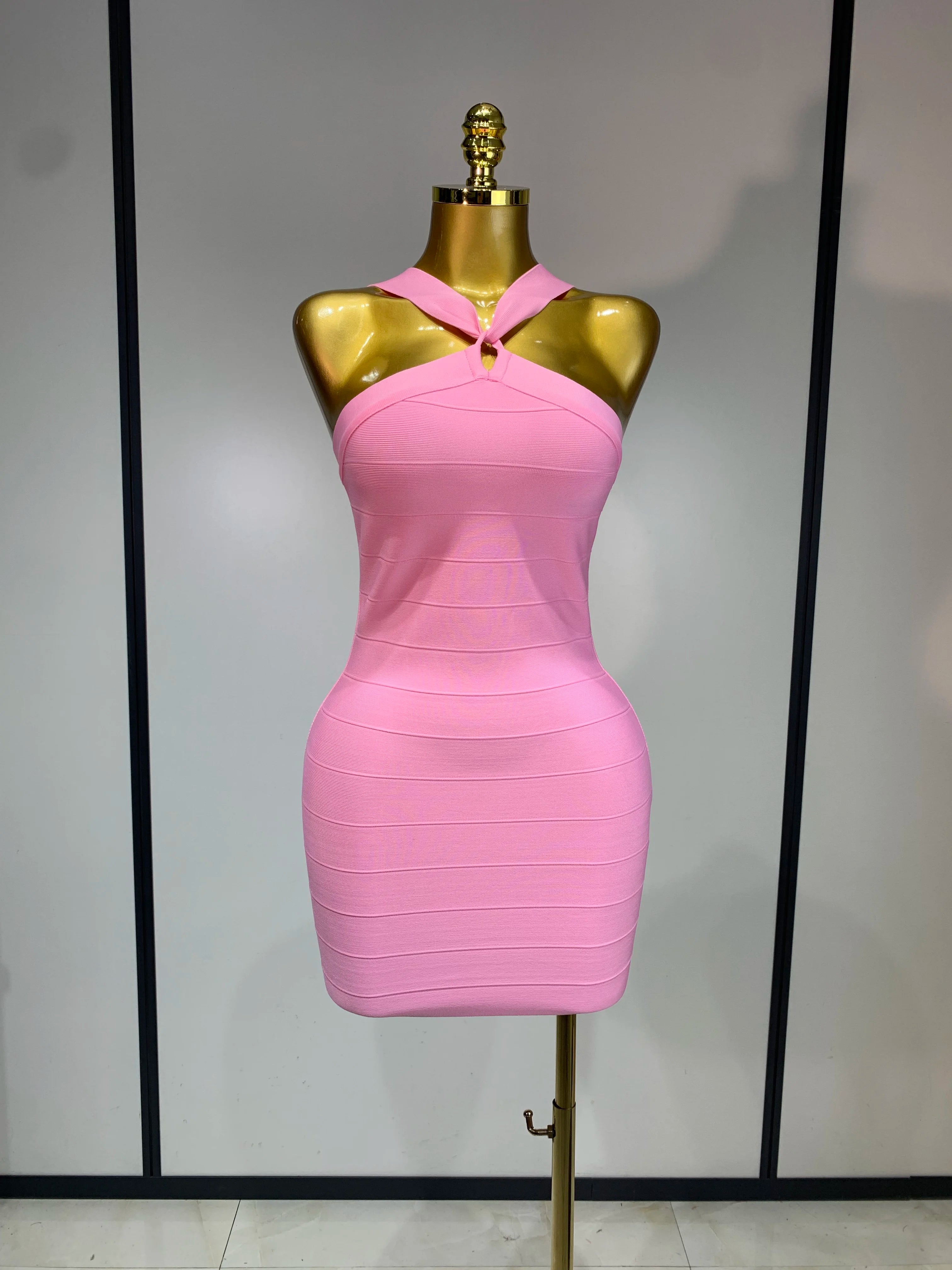Backless Bodycon Bandage Dress
