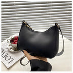Solid Color Square Handbag Minimalist Crossbody Underarm Bag