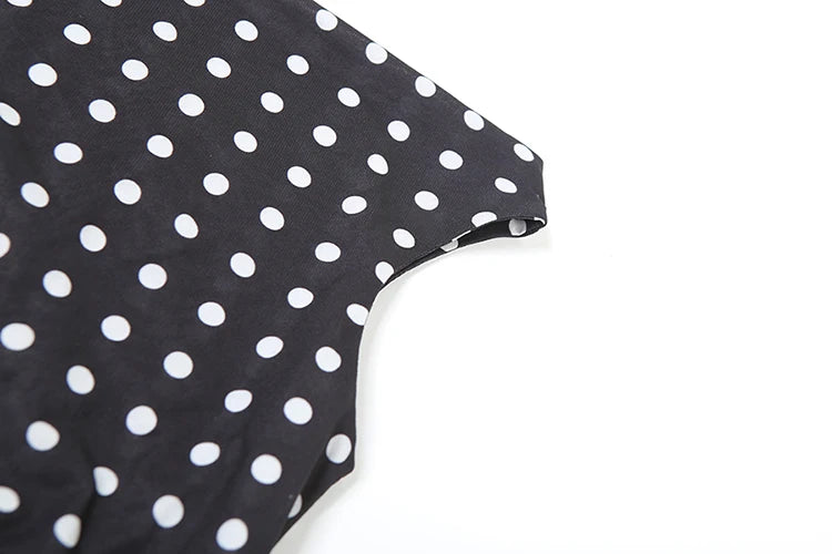 Polka Dot Off Shoulder Crop Top With Skew Collar And Ruched Backless