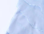 Dreamy Light Blue Halter Backless Mini Dress With Tiered Ruffle Accents