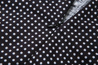 Speckled Print Spaghetti Strap Mini Dress Sleeveless Bodycon Pleated Detail