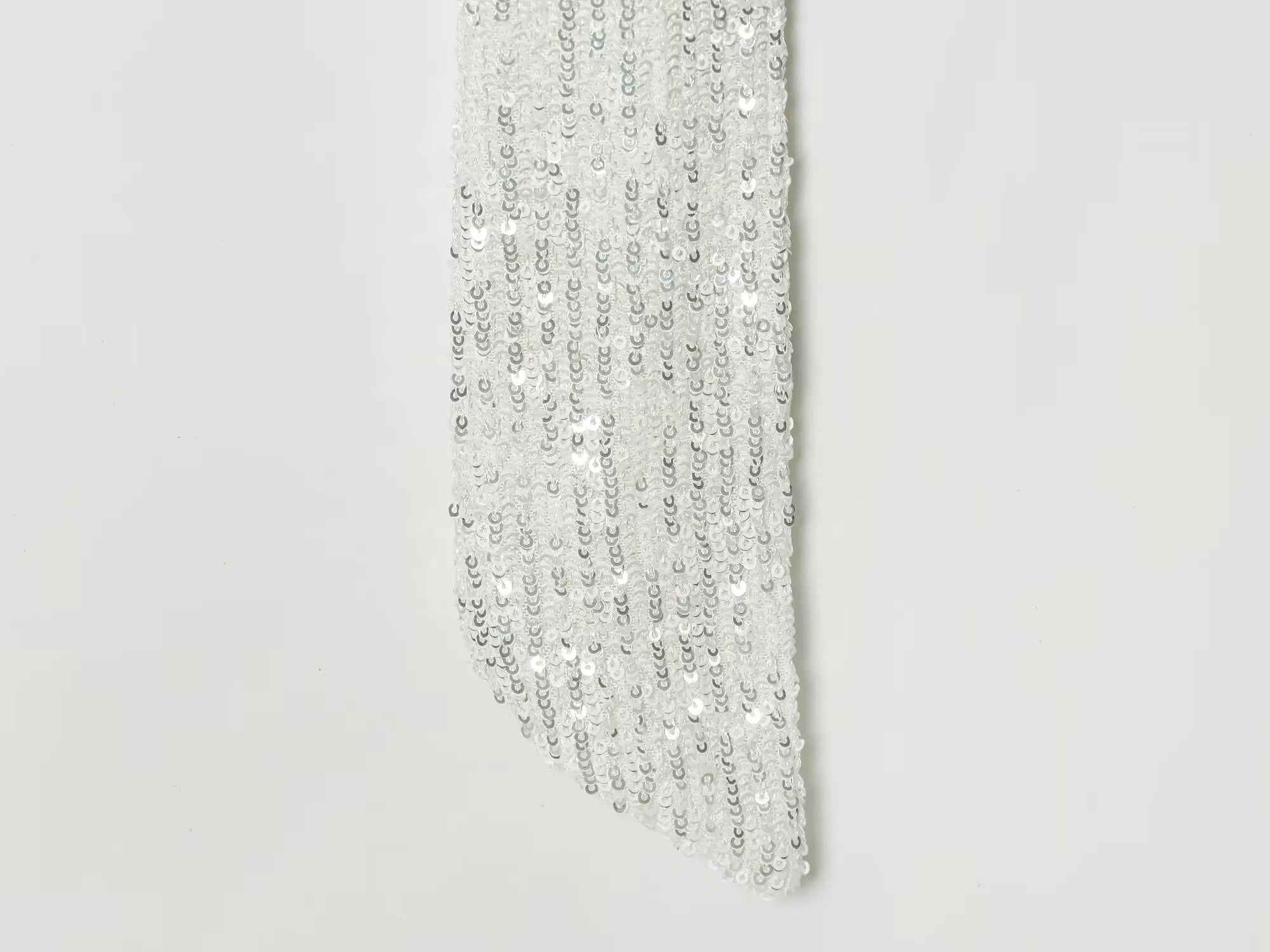 Gleaming Sequin Mini Dress With O Neck Backless Detail