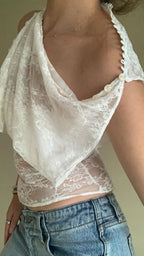 Off Shoulder Button Top Multi Way Wear Slim Fit Cropped