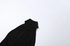 Velvet Halter Turtleneck Backless Mini Dress With Ruched Patchwork Tassel Hem