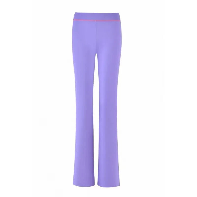 Two Piece Slim Fit Letter Print Hooded Zipper Jacket And Pants Set Open Thread Design