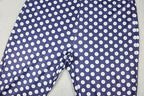 Polka Dot Print Halter Neck Crop Top And Floral Accent Two Piece Set