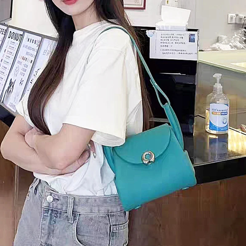 Luxury Genuine Leather Crossbody Bag