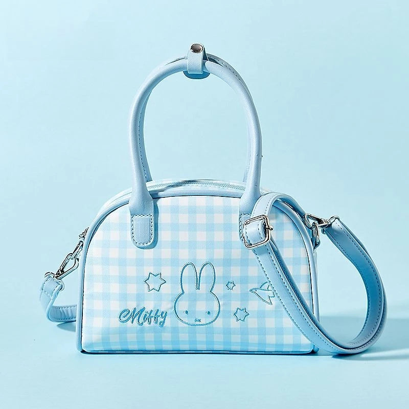 Playful Bunny Themed Crossbody Bag With Decorative Charm And Lightweight Design