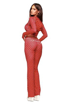 Two Piece Slim Fit Letter Print Hooded Zipper Jacket And Pants Set Open Thread Design