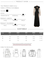 Elegant Asymmetric Shoulder Wrap Dress With Slim Fit Ankle Length