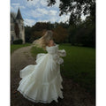 One Shoulder White Dress With Floor Length A Line Silhouette