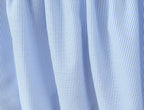 Stripes Tie Bow Halter Sling Satin Dress Women Low Waist Ball Gown Pleated
