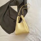 Women Stone Pattern Handbag Chic Shoulder Style Casual Messenger Versatile Bucket Wallet Included
