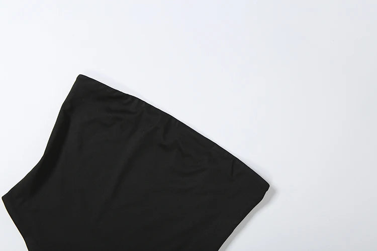 Backless Tassel Wrap Tank Top For Women Strapless