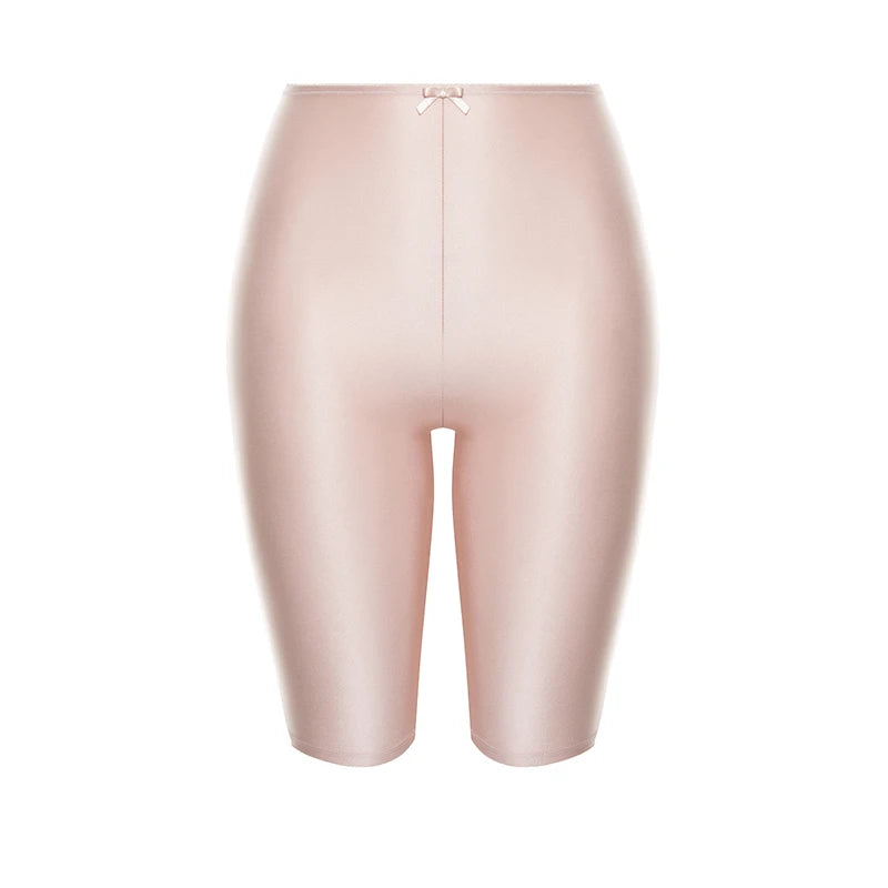 Satin Set With Off Shoulder Crop Top And Slim Pants Plus Embroidered Mesh Skirt
