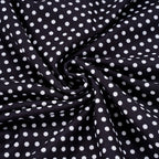 Sexy Coquette Polka Dot Print Low Cut For Women Sleeveless Mini Dress