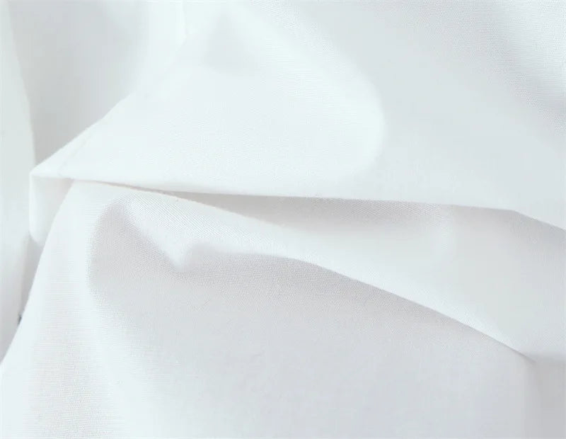 White Blouse With Peter Pan Collar Tie