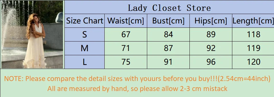 Ruffle Maxi Dress With Lapel V Neck Sleeveless Pleated High Waist