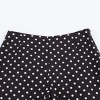 High Waist Mini Shorts For Women With Side Zipper
