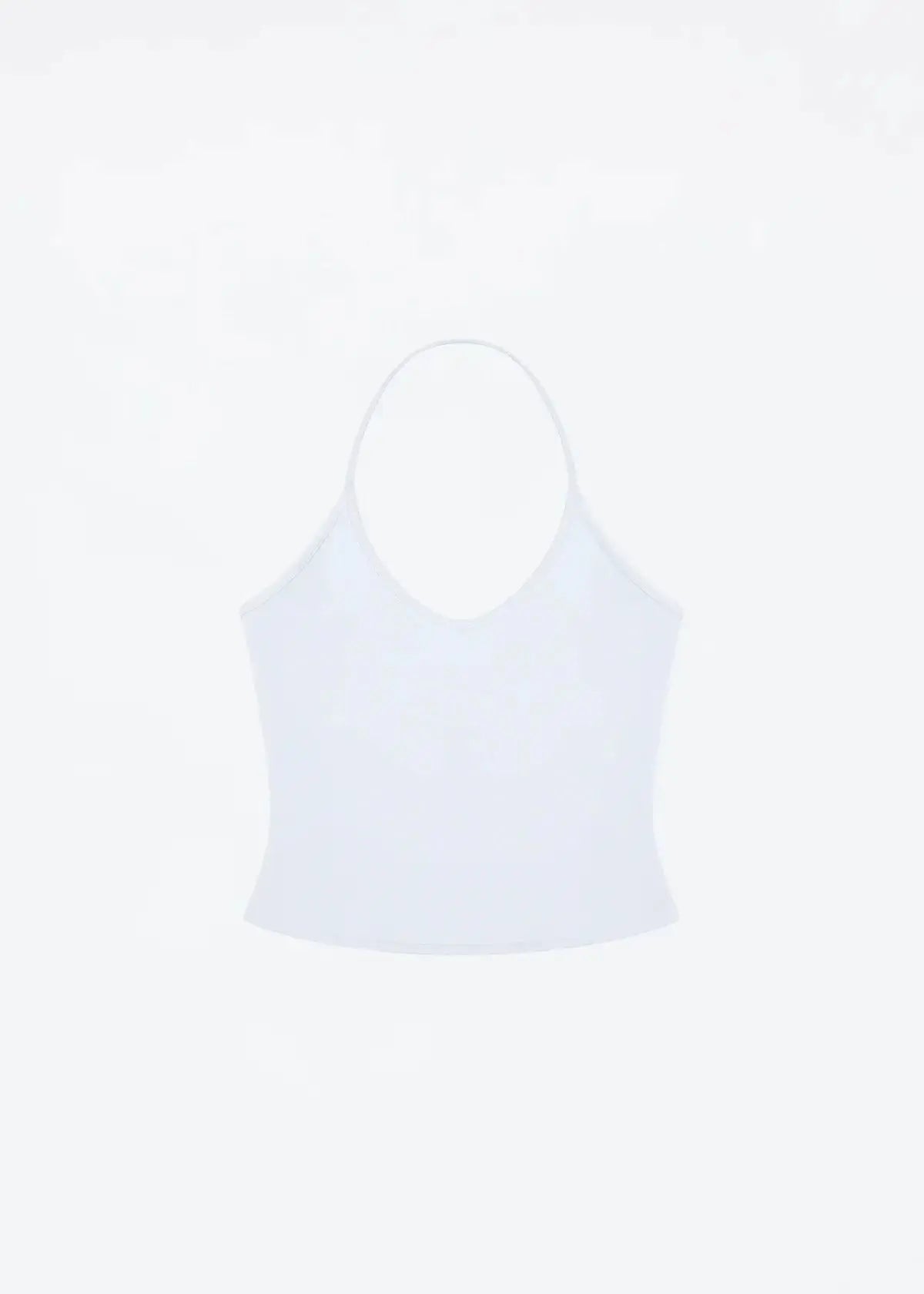 Lace Up Halter Tank And Suspender Long-sleeves Open Back Design For Chic Vibe