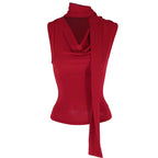 Tank Top For Women V Neck Sleeveless Knit