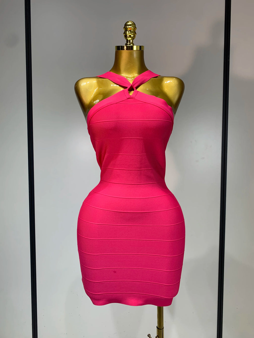 Backless Bodycon Bandage Dress