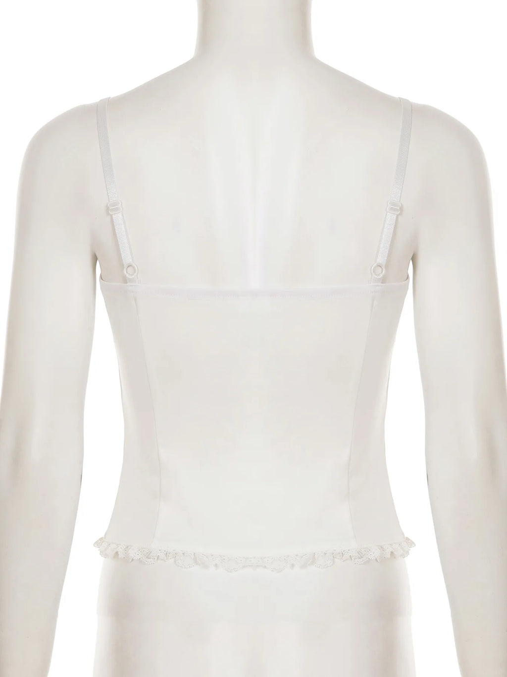 French Embroidered Flower Halter Corset Sexy Slim Top