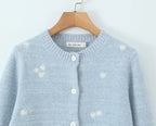 Effortless Embroidered Cardigan For Women